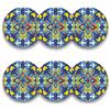 ARCA, Servizio di Piatti, Set di 6 Piatti Dessert, Realizzati in Melamina, Set per la Tavola, Collezione Lipari, 20x2 cm