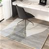 Odot Tappeto Sedia Ufficio Gaming Quadrato, Tappeto Salvapavimento Antiscivolo Protettore del Pavimento Tappetino per Sedia da Ufficio con Ruote per Parquet Piastrelle (stile nordico,100x100cm)