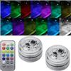CGEAMDY LED Strisce Luci-Auto Universal, LED-Auto Interni Accessori-Auto Regalo, Kit Luci Led Sotto Auto, Lucis Ambiente Autos, Luci Ambiente Colorate Auto Universal, Luci LED Remote Interno Auto