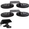 YOJZMA 2PCS Base Universale per Barra Luminosa Magnetica, Supporti a Magnete Forte per SUV, ATV, UTV, Camion Fuoristrada, Luci LED da Lavoro, Fendinebbia e Barre Luminose per Tetto(Modello B)