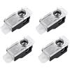 Merautop SJ - Proiettore LED di benvenuto per portiera dell'auto, luce di ingresso, 4 pezzi, compatibile con TT/Q5/Q7/A1/A3/A4/A4L/A5/A6/A6L/A8/R8