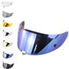 EvoParts Visiera Hj-26 per casco Hjc Rpha 70 - Rpha 11 pinlock ready e tear off ready (Blu)