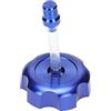 Baceyong 1 tappo per serbatoio del carburante in alluminio CNC, con tubo di sfiato, copertura per benzina e diesel, tappo per serbatoio del carburante del gas, adatto per refrigeratori da 50 cc, 70