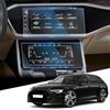 WEIPIN Navigation Pellicola protettiva in vetro temperato per A*udi A6/A7 C8 2019-2023 2024 Pellicola protettiva in vetro temperato per accessori A*udi A6/A7 Compatibile, antigraffio 9H (MMI 10,1