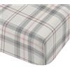 Catherine Lansfield Kelso Pink Lenzuolo con angoli e federa bianche 160x200+50x80(2)