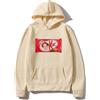 OUHZNUX Felpa con Cappuccio da Donna/Uomo Kit Connor Romance Pullover Cartoon Rainbow Felpe TV Show Streetwear Felpe con Cappuccio Unisex XS-4XL-Black||XS