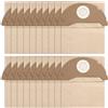 BUCOMTU 20 pezzi Sacchetti per Kärcher WD2, MV2, A2004, A2054, A2099,Sacchetto filtro di carta alternativo per Karcher WD2 6.904-322.0