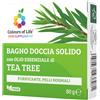 OPTIMA NATURALS Srl COLOURS OF LIFE TEA TREE BAGNO DOCCIA SOLIDO 80 G