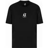 Armani Exchange T-Shirt Uomo Icon Project, Logo Ricamato, Nero, XS, Nero, XS