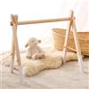 Promise Babe Gioca Palestra per Neonato Gioco Arco Bambino In Legno Bambino Palestra Giocattolo Gioca Arco Attività Centro Bambino Bianco Design Rimovibile Gioco Arco