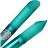 Gladzy Lima in Vetro Spingi Cuticole - Bastoncino Manicure, Rimuovi Cuticole Professionale di Precisione, la Superficie Abrasiva Non si Consuma, Qualità Ceca, Gladzy