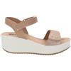 IGI&CO Sandali da donna beige con zeppa