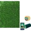 Piushopping PRATO SINTETICO ERBA SITNETICA DA GIARDINO 7MM ROTOLO 2/1x25 METRI TAPPETO VERDE