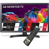 LG TV 24 POLLICI SMART LED HD LG 24TQ510S SISTEMA WebOs 2.2 DVB-T2/C/S2 Apple TV