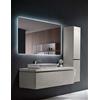 Imex Led Mirror Ledimex Specchio Bagno Led Quadrato - Misura 90x80 cm Retroluminazione LED con IRC >80 - Luce Fredda - Modello Svezia