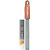 Microplane Grattugia Zester Terracotta ideale per Agrumi, Formaggio a Pasta dura, Zenzero, Cioccolato e Noce Moscata con Lama Fine - Made in USA