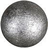 IAM DESIGN Elemento decorativo Ø 30 mm in ferro forgiato sfera liscia adatta a ringhiere in ferro battuto
