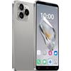 CatCalls i15Pro Dual SIM sbloccata Cellulare economico, display IPS da 5,0 pollici, 16 GB ROM/espandibile fino a 128 GB, Android 9.0, Dual Camera, Face ID, GPS,GSM/3G telefono cellulare (i15Pro-Grey)