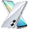 Captor Cover Samsung A06, Custodia Trasparente in Silicone TPU Morbido, Sottile, Antiurto, Anti-Graffio, Protezione Fotocamera, Anti-Ingiallimento, Flessibile e Resistente per Cover A06 Samsung