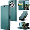 Rerzoiro Cover per Xiaomi Redmi 14C Custodia Portafoglio [Blocco RFID] Premium Pelle PU Wallet Case Flip Libro con Porta Carte Slot Supporto Flip Case per Redmi 14C, Blu-verde