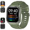 Tipmant Smartwatch Uomo con Chiamate e Assistente Vocale, Orologio Smartwatch Uomo con Contapassi, Cardiofrequenzimetro, SpO2, Sonno, Impermeabil IP68 Orologio Fitness Uomo Notifiche Messaggi per Android iOS