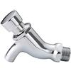 Shuiltad Rubinetto a muro con chiusura automatica a un foro per risparmiare acqua rubinetto freddo rubinetto in rame rubinetto di ritardo per lavabo pubblico Ktchen Bagno Giardino Patio Lavandino Rubinetti
