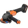 Black & Decker Smerigliatrice Angolare a Batteria 18V Brushless ø Disco 115 mm PowerConnect - BCG6L8N XJ (Batteria non inclusa)