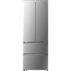 Hisense RF632N4BCE Frigorifero French Door, 485 Litri, Ridotta Profondità 70 Cm, Inox, Total No Frost, Classe Energetica E