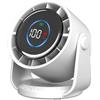 Rintea Ventilatore da Tavolo, 100 Velocità ventilatore portatile potente, Raffreddamento silenzioso, ventilatore da parete Inclinazione variabile a 105° Per Camera, Soggiorno, Cucina, Scrivania, Viaggiare