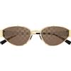Gucci Occhiali da Sole GG1853S 003 Oro/Marrone Donna