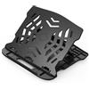 Q-Connect Supporto ergonomico per computer portatile, in plastica/nero, 25,5 x 1,8 x 28 cm, 0,46 kg