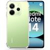 ClearCase Cover trasparente rinforzata per Xiaomi Redmi Note 14 4G