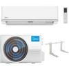 Midea Climatizzatore Monosplit serie Elegance 9000 btu MSAGSAU-09HRDN8 Inverter Wi-Fi R-32 Classe A++ con Staffa ,