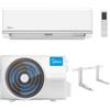 Midea Condizionatore Climatizzatore Monosplit serie Elegance 24000 btu MSAGSDU-24HRFN8 Inverter Wi-Fi R-32 Classe A++ con Staffa ,