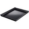 Ballarini Professionale 3044.40 Teglia Rettangolare con Angoli Svasati, Ferro Blu, Nero, 40 x 30 x 3 cm