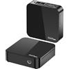 DreamQuest Mini PC Win 11 Pro Intel N150 di 12a generazione (fino a 3,6 GHz), 32 GB di RAM + 1 TB SSD, Micro Desktop Computer completamente funzionante, tipo C/HDMI+DP/USB 3.2/WiFi 5/BT5.0/Gigabit