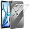 ESR Cover per iPad Air 11 (2025/2024), iPad Air 5/4 (2022/2020), Custodia Sottile e Leggera, Resistente all'ingiallimento, Retro Trasparente, Supporta Pencil Pro/USB-C, Serie Zero, Trasparente