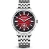 Sea Gull SEA-GULL Orologi da uomo meccanici, Serie Naturale, Orologio da polso automatico, Sottoquadranti Polaris, Seagull ST17, Luminoso, 6180, Bracciale