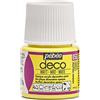 PEBEO 204056 Pebeo Deco Matt Acrilico 1 Bottiglia Lemon Yellow 45ml