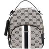 Liu Jo Jeans LIU JO Zaino jacquard con pochette comodo, pratico e capiente con chiusura zip. Possiede due tasche interne di cui una con zip ed una frontale. 26 x 13 x 30 cm Non definito 22222 NERO