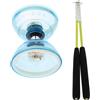 1pc 3 cuscinetti Diabolo giocoleria giocattolo con bacchetta leggera gioco
