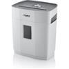Dahle PaperSAFE PS 100 - Distruggidocumenti (5 fogli, livello di sicurezza P4, taglio a particelle, senza olio e manutenzione, 12 litri, colore: Grigio
