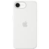 APPLE - Cover in silicone per iPhone 16e - Bianco