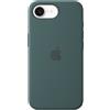 APPLE - Custodia in silicone per iPhone 16e - Verde lago