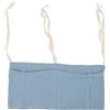 Marhynchus Borsa da Appendere per Lettino, 2 Tasche Organizer per Lettino con Cinghia Regolabile Borsa da Comodino per Neonato per Giocattoli (Blu scuro)