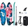 PATHFINDER SUP PATHFINDER FLAMIGO BLUE 10'2 - SUP gonfiabile - opzione: set base