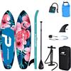 PATHFINDER SUP PATHFINDER FLAMIGO BLUE 10'2 - SUP gonfiabile - opzione: start set