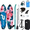 PATHFINDER SUP PATHFINDER FLAMIGO BLUE 10'2 - SUP gonfiabile - opzione: super set