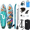 PATHFINDER SUP PATHFINDER MARINE CLOWN 10'2 - SUP gonfiabile - opzione: super set