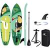 PATHFINDER SUP PATHFINDER TOUCAN LEAF 10'2 - SUP gonfiabile - opzione: set base